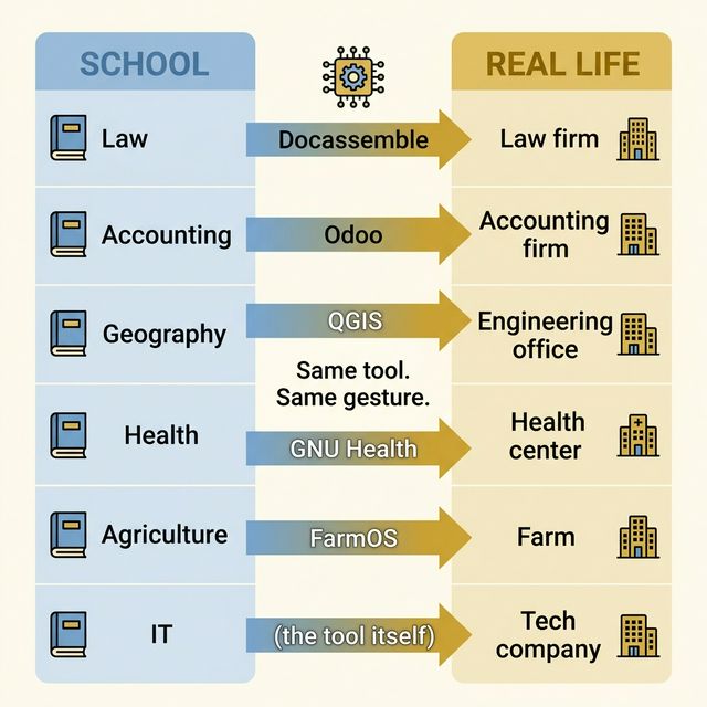 La convergence matière / outil
